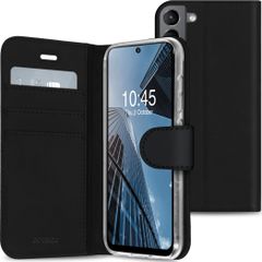 Accezz Wallet TPU Klapphülle Samsung Galaxy S21 FE - Schwarz