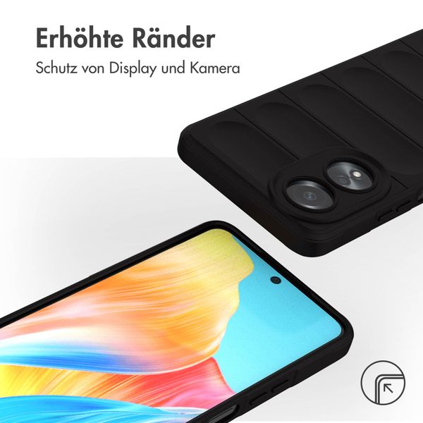 imoshion EasyGrip Back Cover für das Oppo A58 (4G) - Schwarz