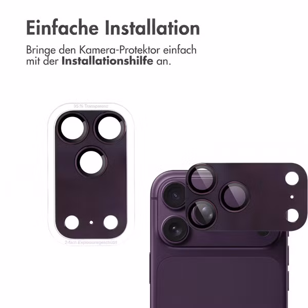 imoshion Kameraschutz Glas 2er-Pack Apple iPhone 18 Pro Max