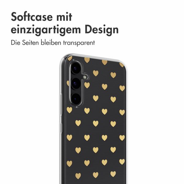 imoshion Design Hülle Samsung Galaxy A34 (5G) - Golden Hearts