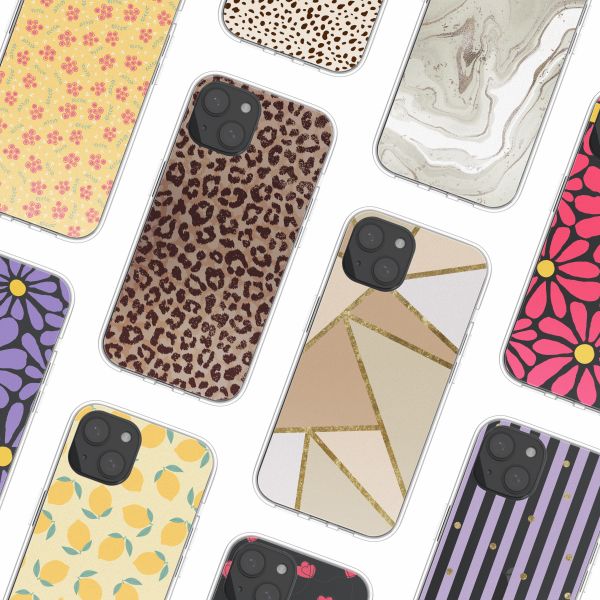 imoshion  Design Hülle für das iPhone 15 - Leopard Mood