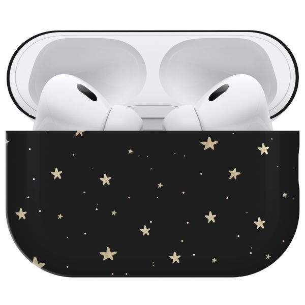 imoshion Design Hardcover Case für das AirPods Pro 2 - Stars Gold