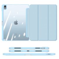 Dux Ducis Toby Klapphülle Apple iPad 11 (2025) 11 Zoll / iPad 10 (2022) 10.9 Zoll - Blau