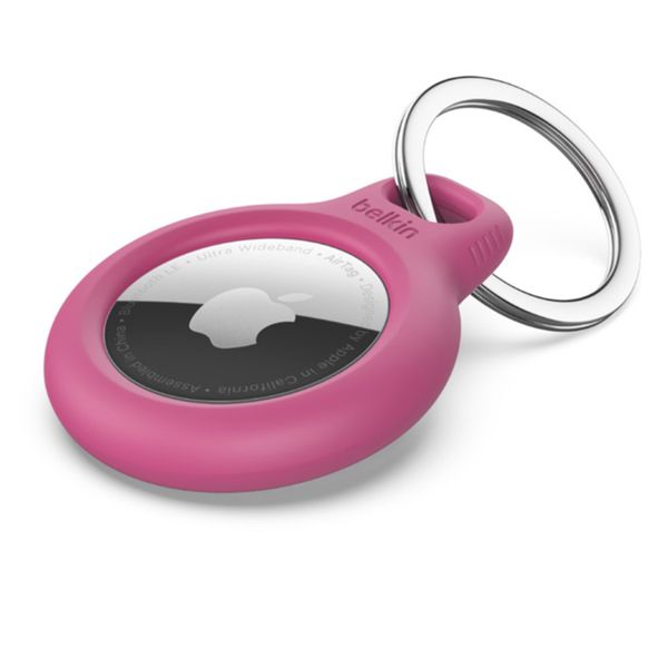 Belkin Secure AirTag Holder Keyring - Rosa