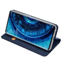 Dux Ducis Slim TPU Klapphülle Dunkelblau für das Oppo Find X2 Pro