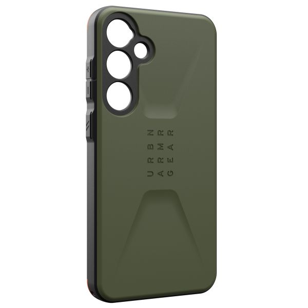 UAG Civilian Backcover für das Samsung Galaxy S24 Plus - Olive Drab