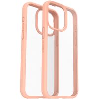 OtterBox React Backcover für das iPhone 15 Pro Max - Transparent / Peach