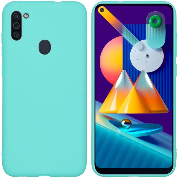 imoshion Color TPU Hülle für Samsung Galaxy M11 / A11 - Mintgrün