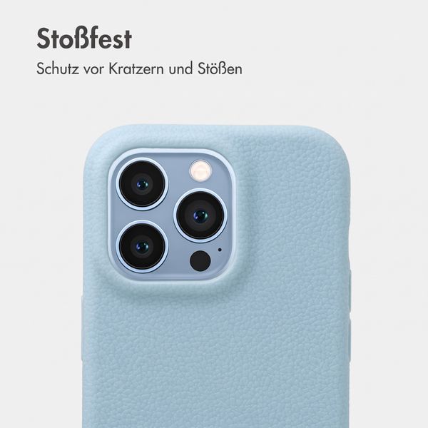 imoshion Texture Backcover Apple iPhone 13 Pro - Hellblau