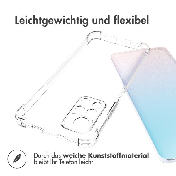 imoshion Shockproof Case für das Xiaomi Redmi Note 11 (4G) / Note 11S (4G) - Transparent