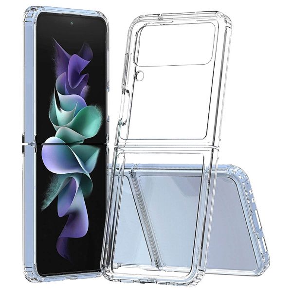 Accezz Xtreme Impact Backcover für das Samsung Galaxy Z Flip 4 - Transparent