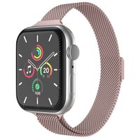 imoshion Mailandisches schlankes Armband für das  Apple Watch Series 1 t/m 9 / SE (38/40/41 mm) | Series 10 / 11 (42 mm) - Rosa