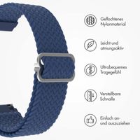 imoshion Gewebtes Nylonarmband - Universeller 20-mm-Anschluss - Dunkelblau