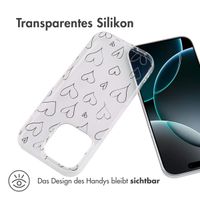 imoshion Design Hülle für das iPhone 16 Pro - Hearts