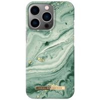 iDeal of Sweden Fashion Back Case für das iPhone 13 Pro - Mint Swirl Marble