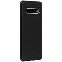 Carbon-Hülle Schwarz für das Samsung Galaxy S10
