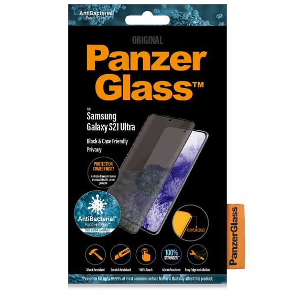 PanzerGlass Privacy Displayschutzfolie Samsung Galaxy S21 Ultra