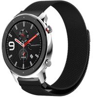 imoshion Milanese Watch Armband Amazfit GTR - Schwarz