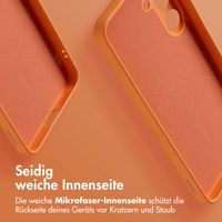 imoshion Color Back Cover mit MagSafe Samsung Galaxy S25 Plus - Neon Orange