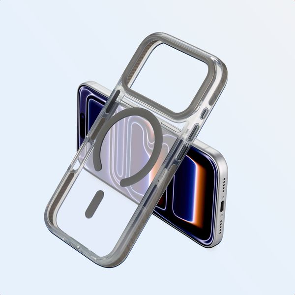 imoshion Combat MagSafe Hülle Apple iPhone 17 Pro - Grau