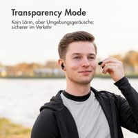 imoshion Aura Pro Kabellose In-Ear-Kopfhörer - Aktive Geräuschunterdrückung (ANC) - Schwarz