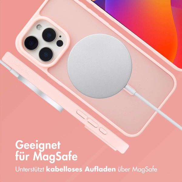 imoshion Color Guard Back Cover mit MagSafe für das iPhone 15 Pro Max - Hellrosa