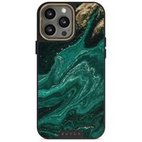 Burga Elite Gold Backcover für das iPhone 14 Pro - Emerald Pool