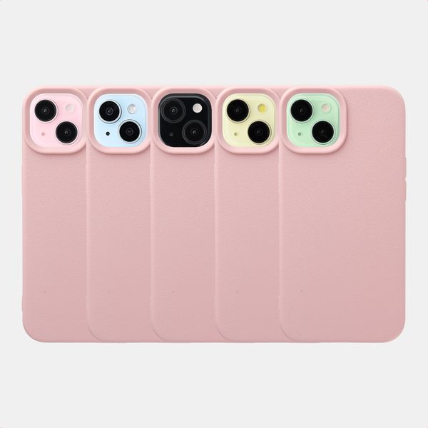 imoshion Texture Backcover Apple iPhone 15 - Rosa