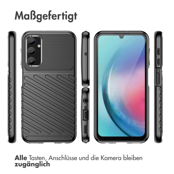 imoshion Thunder Backcover Samsung Galaxy A25 (5G) - Schwarz