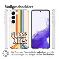 imoshion Design Hülle für das Samsung Galaxy S23 - Rainbow Queer vibes