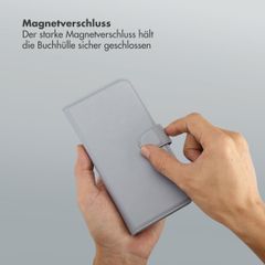 Selencia Olyn Abnehmbare Bookcase mit MagSafe Samsung Galaxy A35 / A55 - Grau