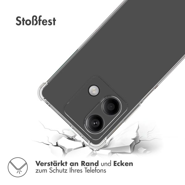 imoshion Shockproof Case für das Xiaomi Redmi Note 13 (5G) - Transparent