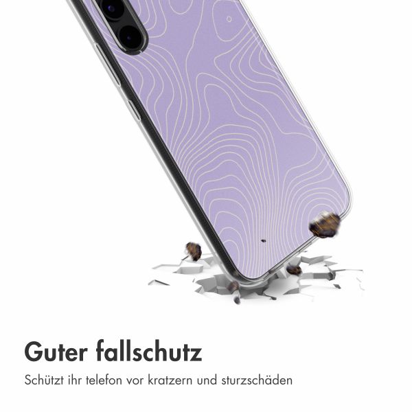 imoshion Design Hülle Samsung Galaxy A34 (5G) - Topo Lilac