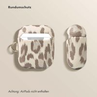 Selencia Sabi Case Apple AirPods 1 / 2 - Leopardenmuster - Soft Ivory