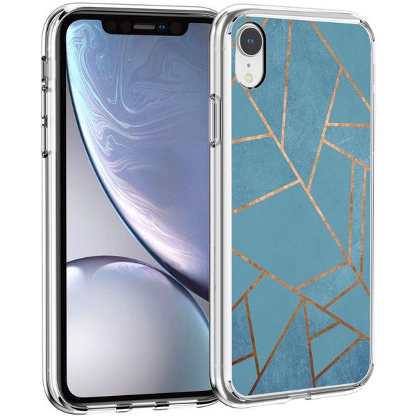 imoshion Design Hülle für das iPhone Xr - Blue Graphic