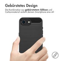 imoshion Brushed Back Cover für das iPhone SE 4 - Schwarz