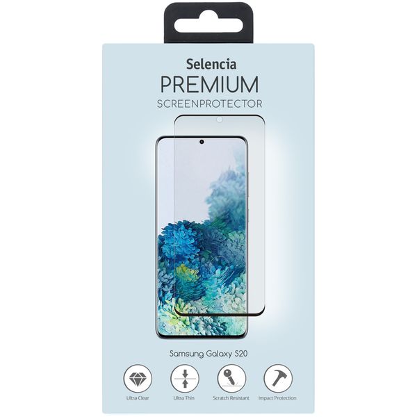 Selencia Ultrasonic sensor premium screenprotector Samsung Galaxy S20