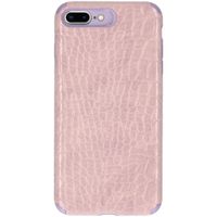 My Jewellery Croco Soft Case Back Cover iPhone 8 Plus / 7 Plus - Violett