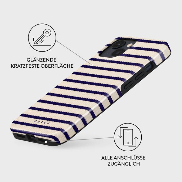 Burga Tough Back Cover für das Apple iPhone 15 - Old Money