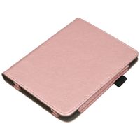 imoshion Vegan Leather Klapphülle für das Kobo Clara 2E / Tolino Shine 4 - Rose Gold