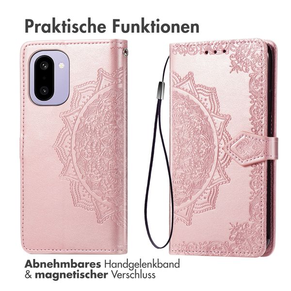 imoshion Mandala Klapphülle OnePlus 15R - Rosé gold