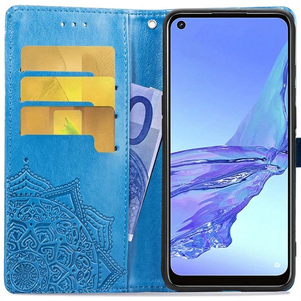 imoshion Mandala Klapphülle Oppo A53 / Oppo A53s - Türkis