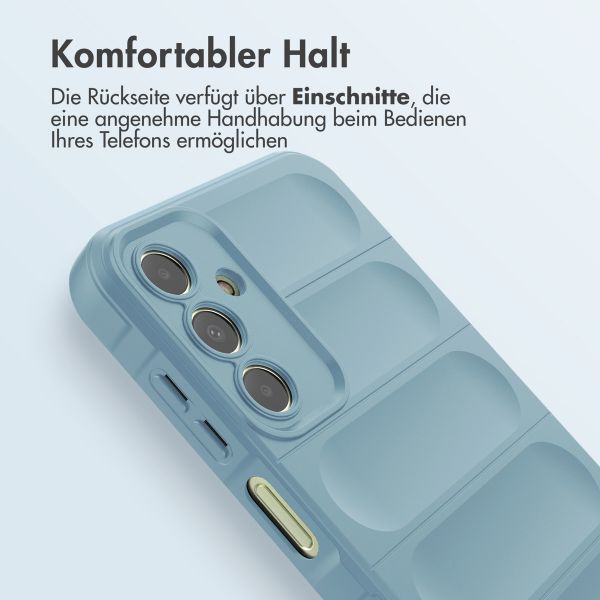 imoshion EasyGrip Back Cover für das Samsung Galaxy A15 (5G/4G) - Hellblau