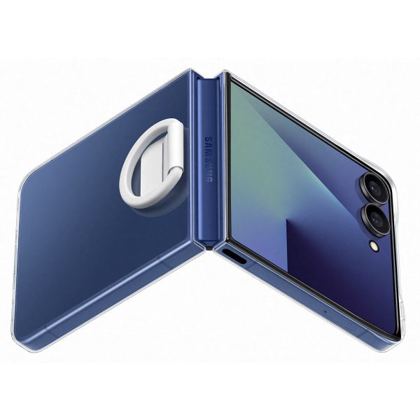 Samsung Original Clear Case Ring Samsung Galaxy Z Flip 7 - Transparent