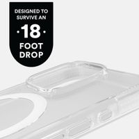 BodyGuardz Ace Pro MagSafe Back Cover für das iPhone 16 Pro - Clear White