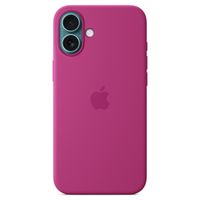 Apple Silikon-Case MagSafe für das iPhone 16 Plus - Fuchsia