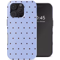 Selencia Vivid Back Cover Apple iPhone 16 Pro Max - Happy Dots Digital Sky