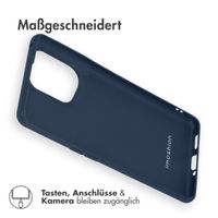 imoshion Color TPU Hülle für das Oppo Find X5 5G - Dunkelblau