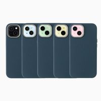 Accezz Mesh Backcover mit MagSafe Apple iPhone 15 - Dunkelblau