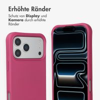 imoshion Color Backcover mit abnehmbarem Handykette und MagSafe Apple iPhone 17 Pro - Raspberry